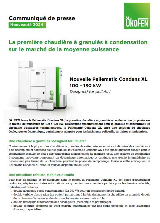 PELLEMATIC CONDENS XL 130 kW